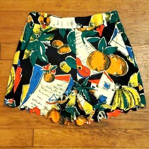 J. Crew scalloped edge shorts